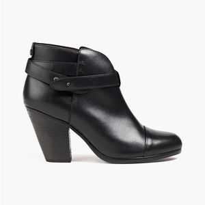 RAG & BONE Harrow Leather Ankle Boots Size EU 41